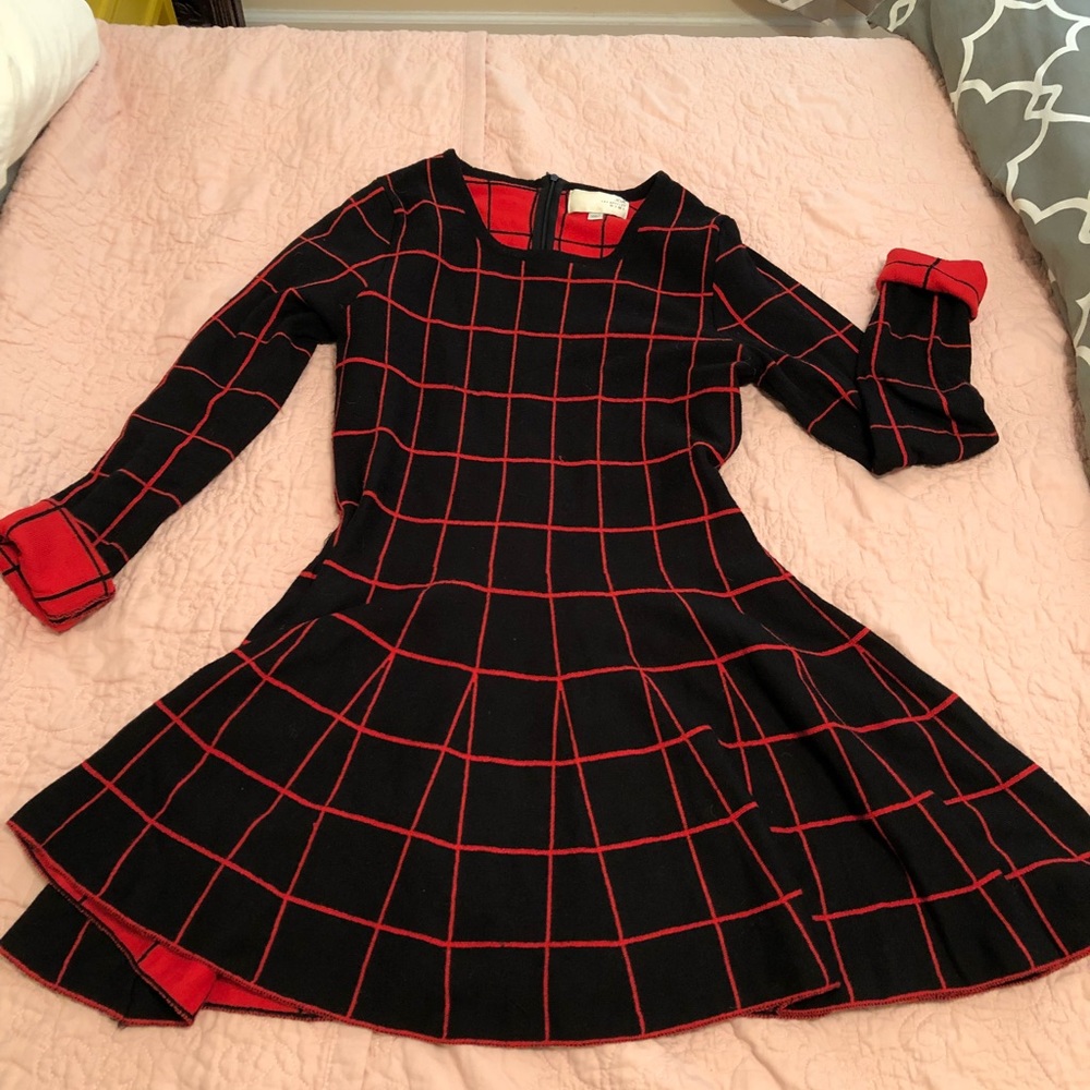 Skater sweater dress